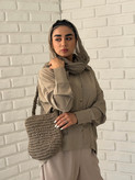 شومیز ساتن ترک