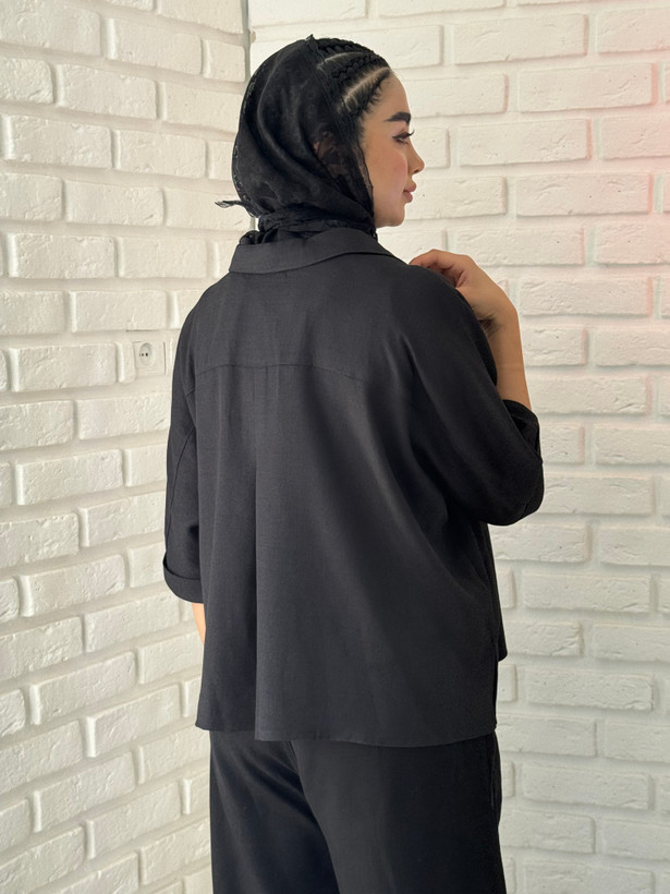 شومیز لینن کنفی